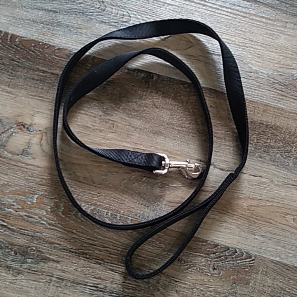 Black 6ft small/medium leash